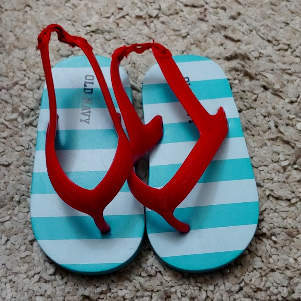 Old Navy Striped Flip Flops